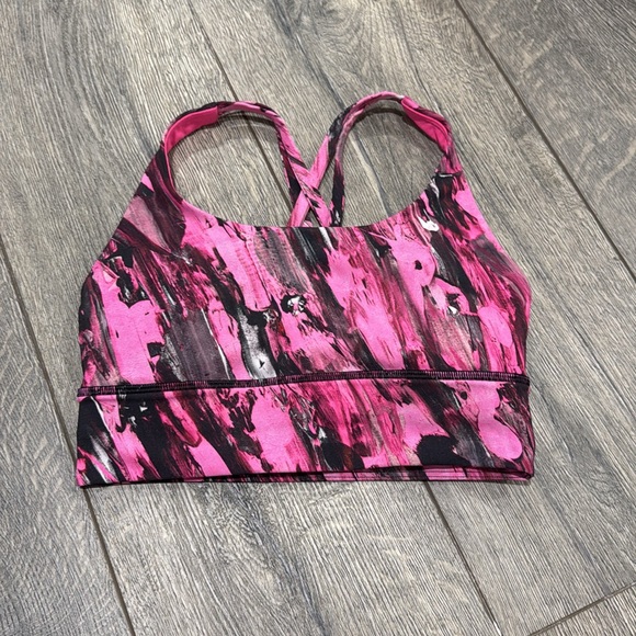 • Lululemon • Energy Bra Long Line *Medium Support, B–D Incentive Refresh Multi - Picture 3 of 4